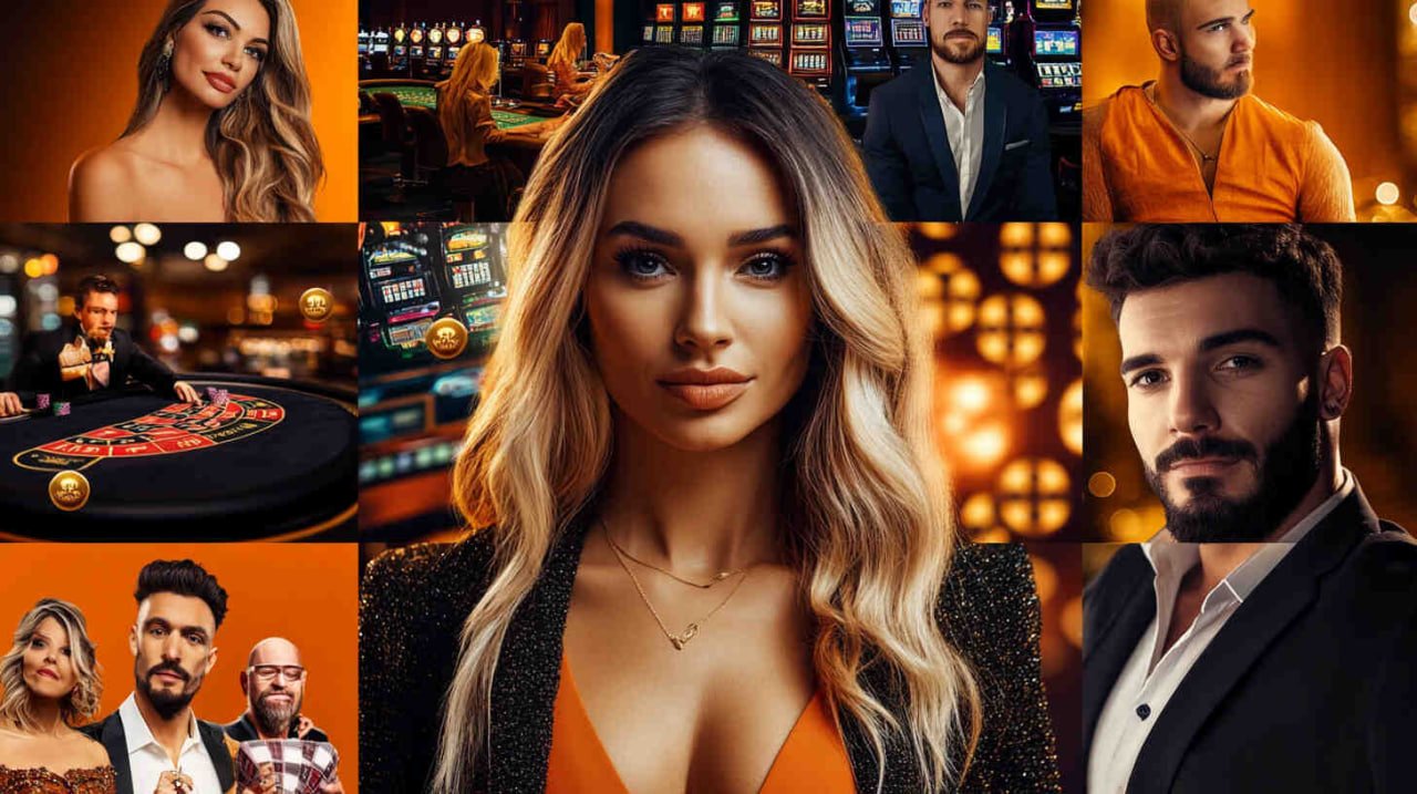 Giao diện di động 69vn win với hiệu ứng neon sống động